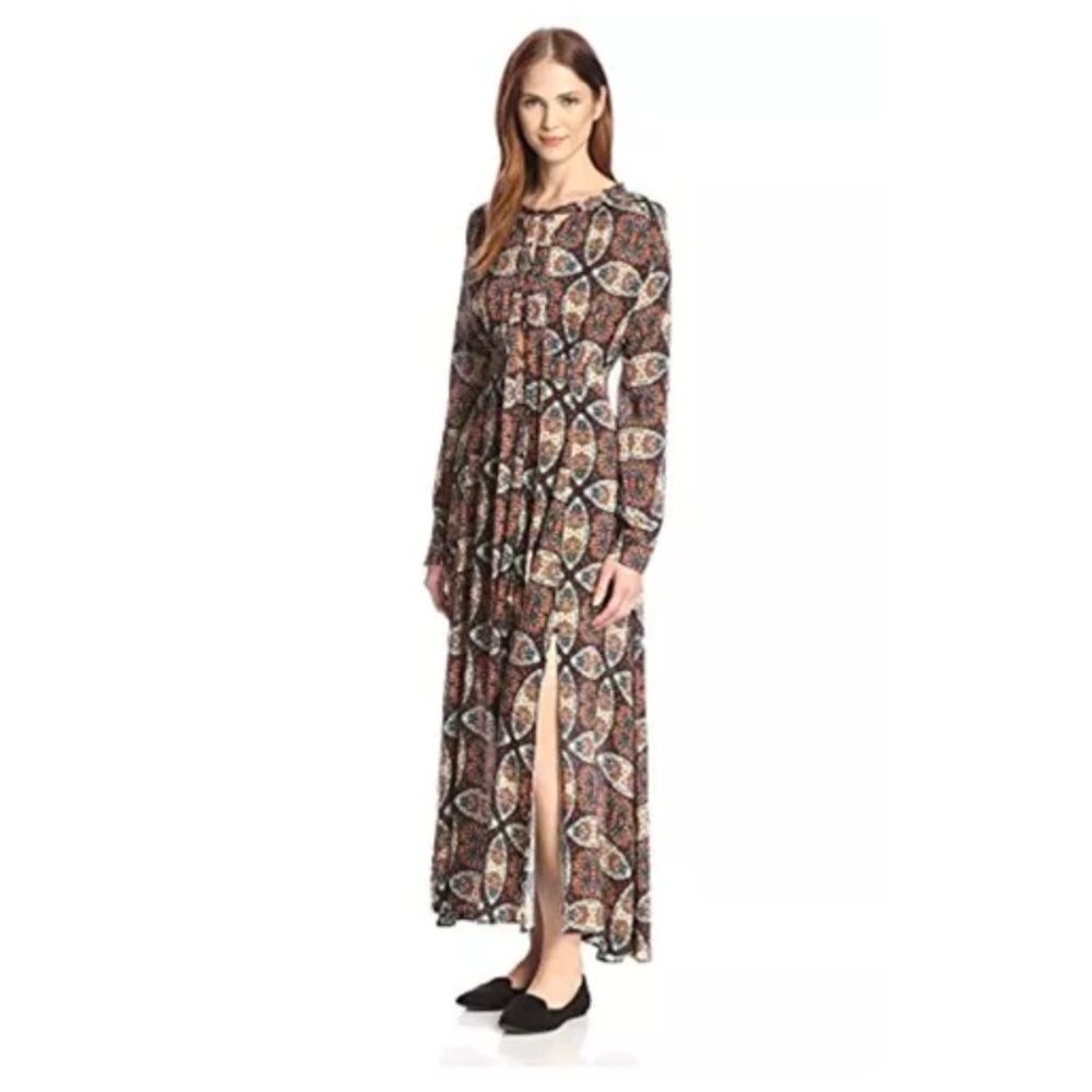 !! Allison Collection New York Long Sleeve Kaleidoscope Dress sz M